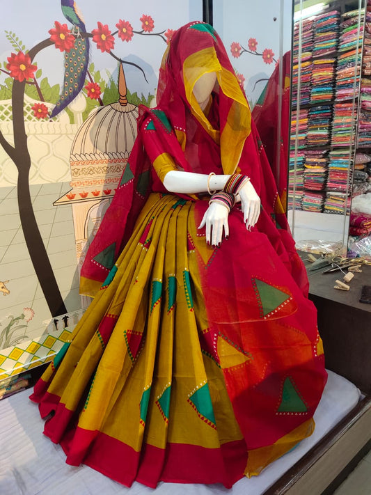 Cotton Sharbati Odna Poshak