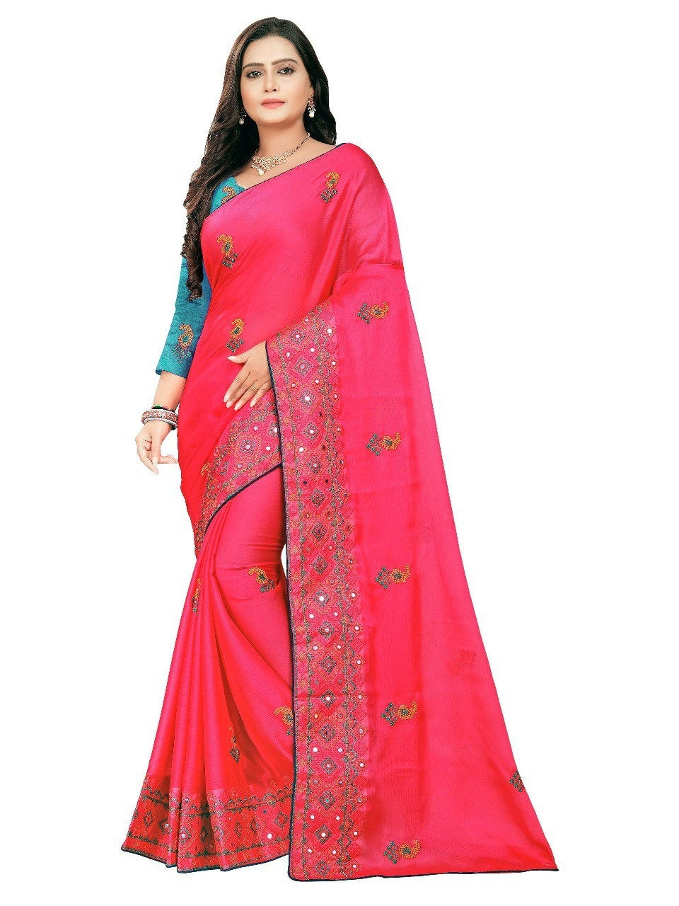 Silk Cloth Piping Embroidery