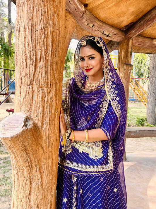 Premium Lehariya Poshak