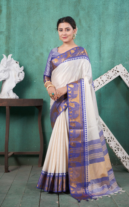 Premium Cotton Silk Saree