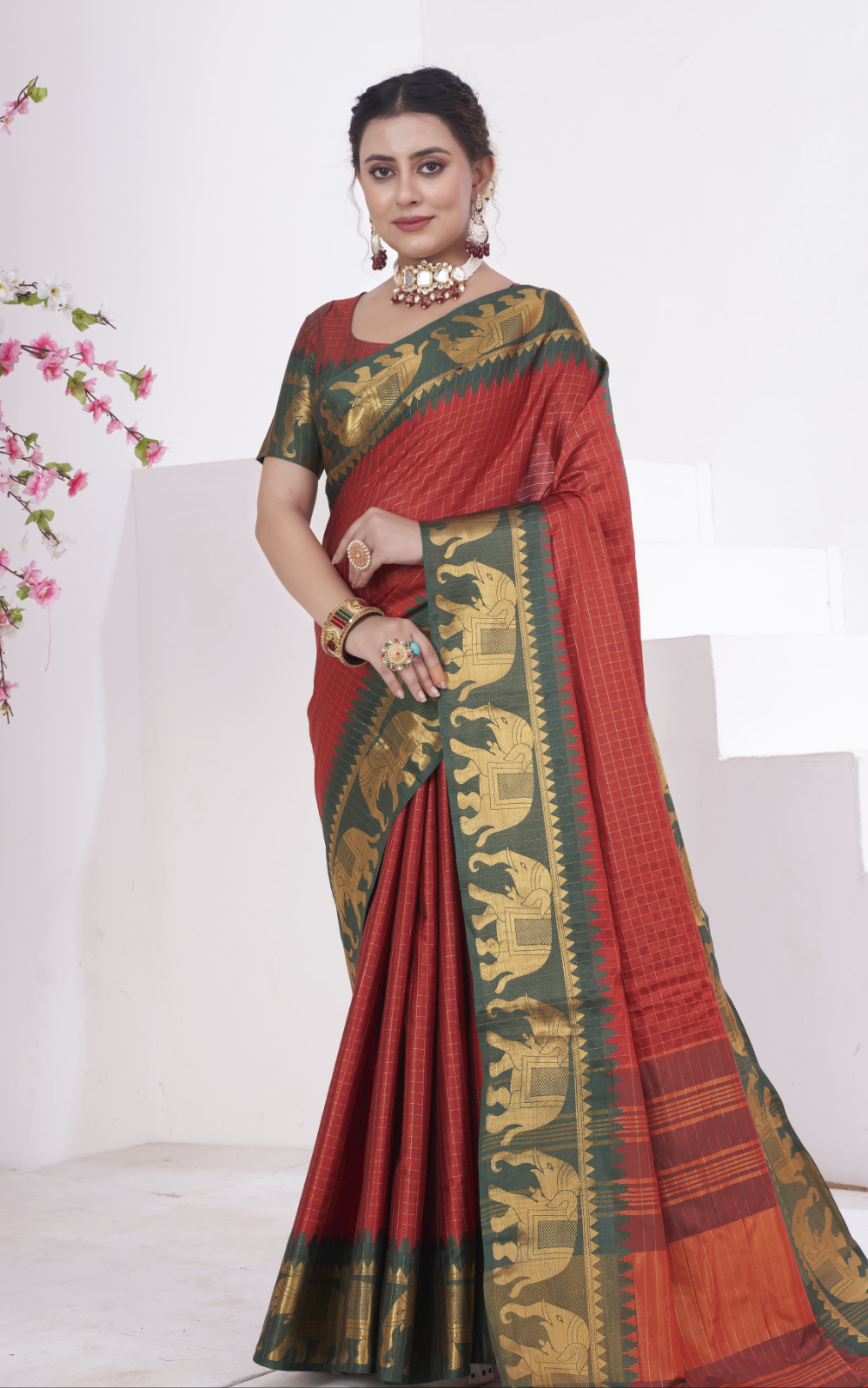 Premium Cotton Silk Saree