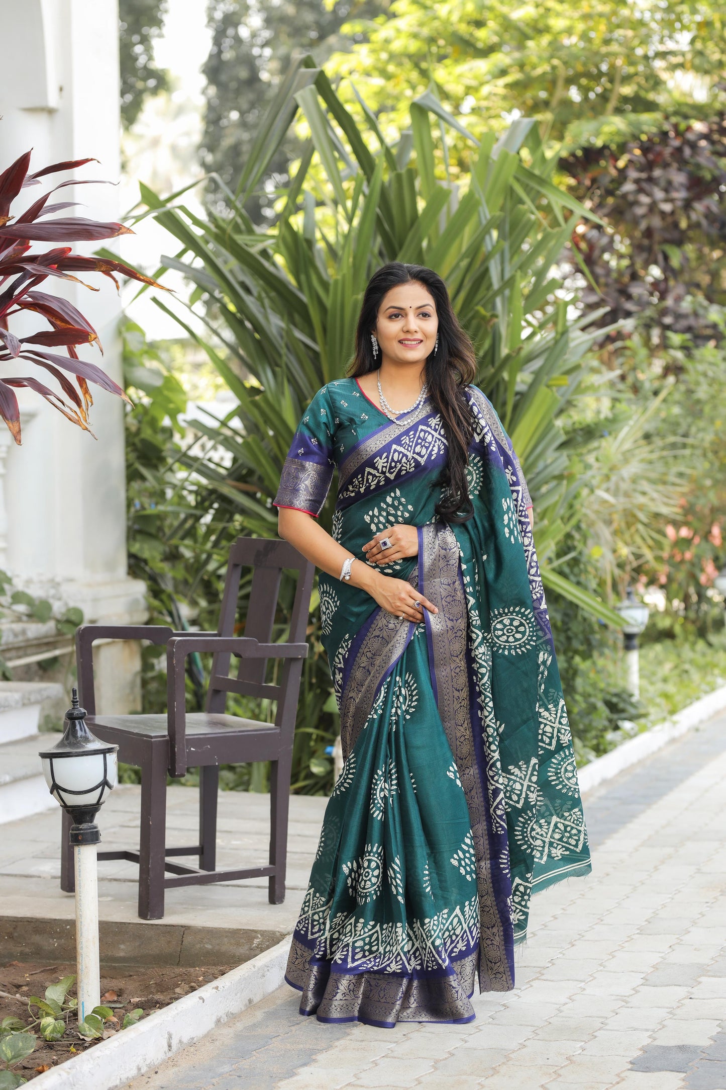 Batik Charm Pure Cotton Saree