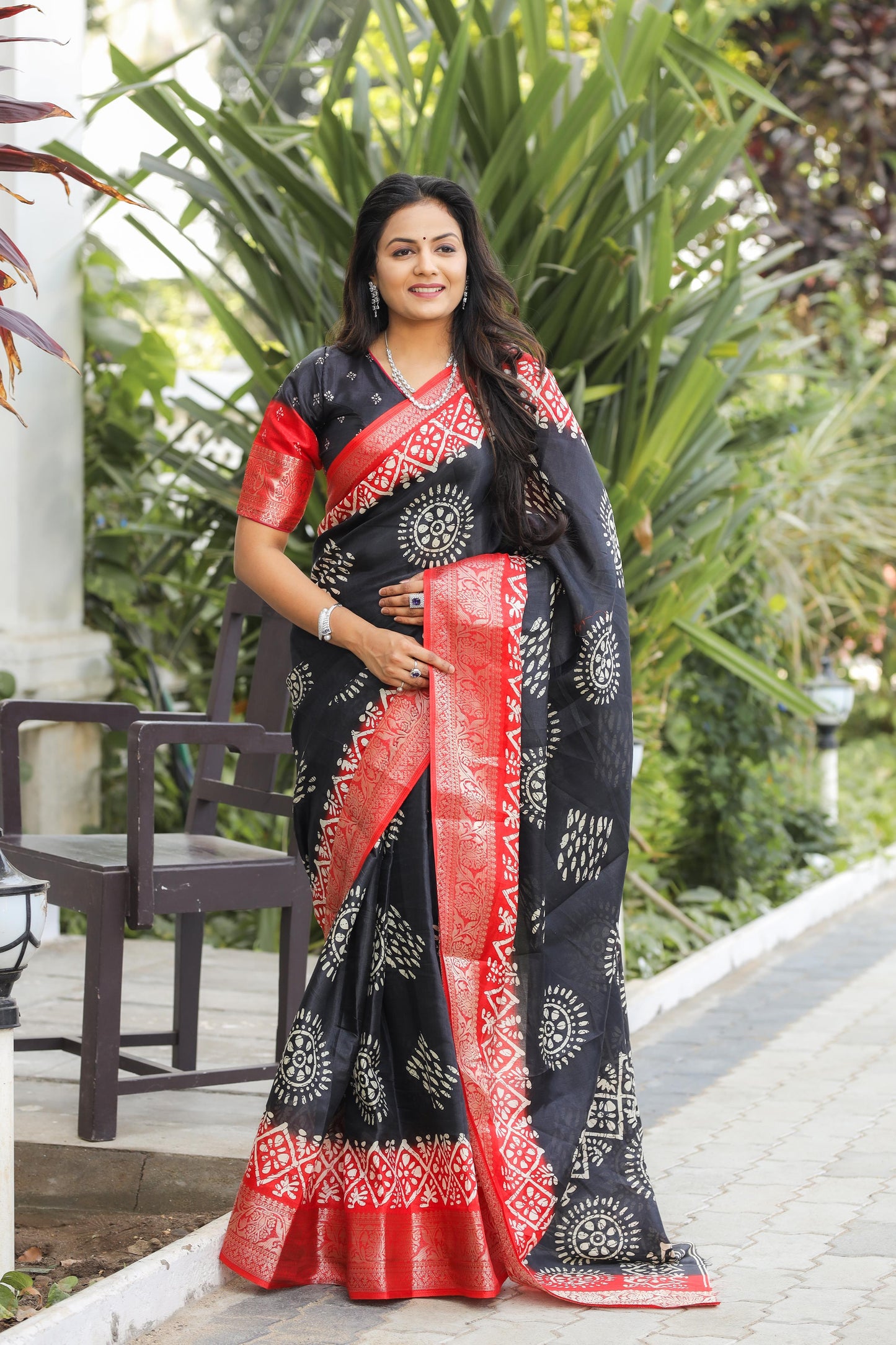 Batik Charm Pure Cotton Saree