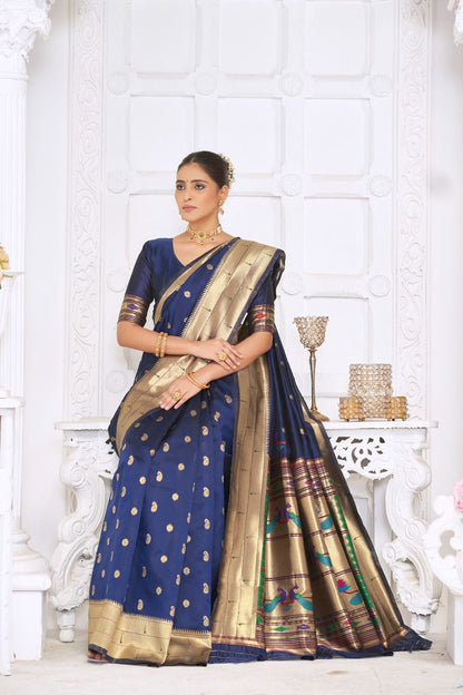 Premium Paithani Silk Saree