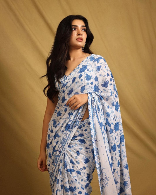 Stunning Georgette Saree