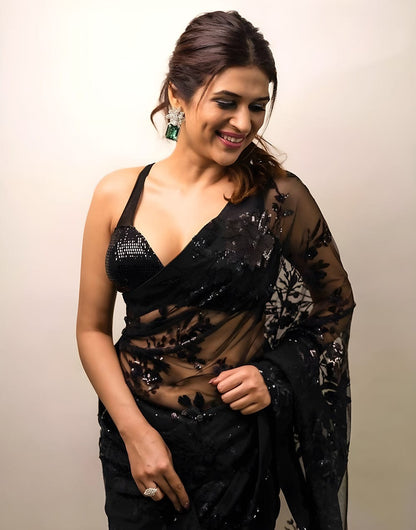 Soft Georgette Saree:Pary Wear