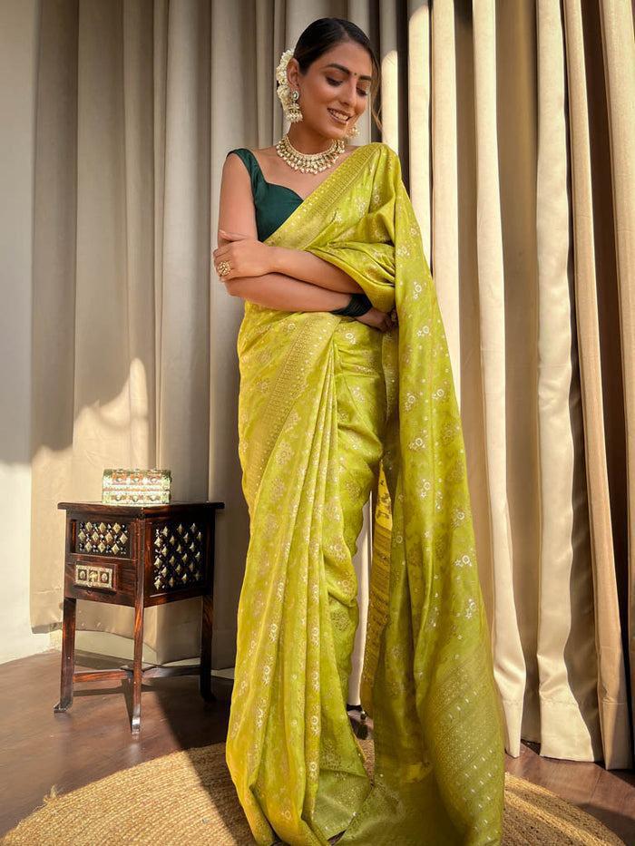 Royal Elegance Soft Lichi Silk Saree