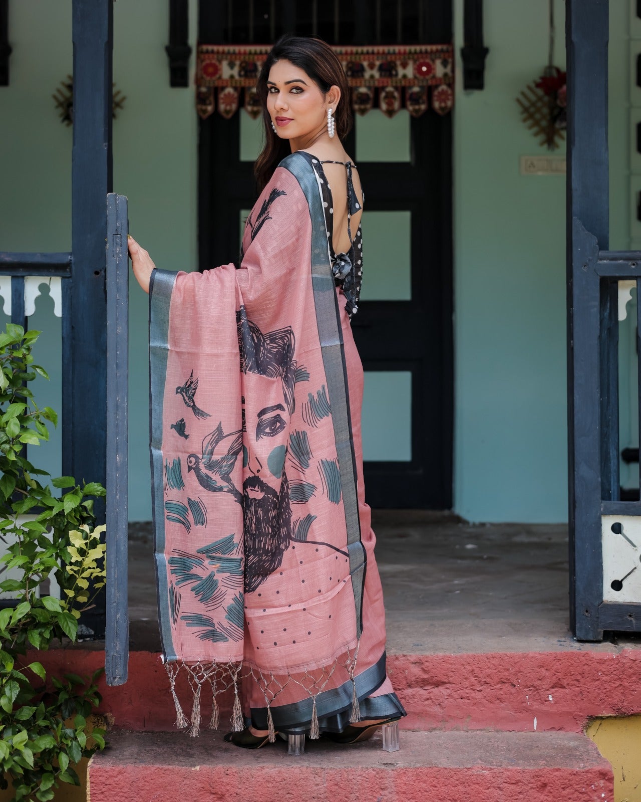 Dusty Pink Premium Linen 102