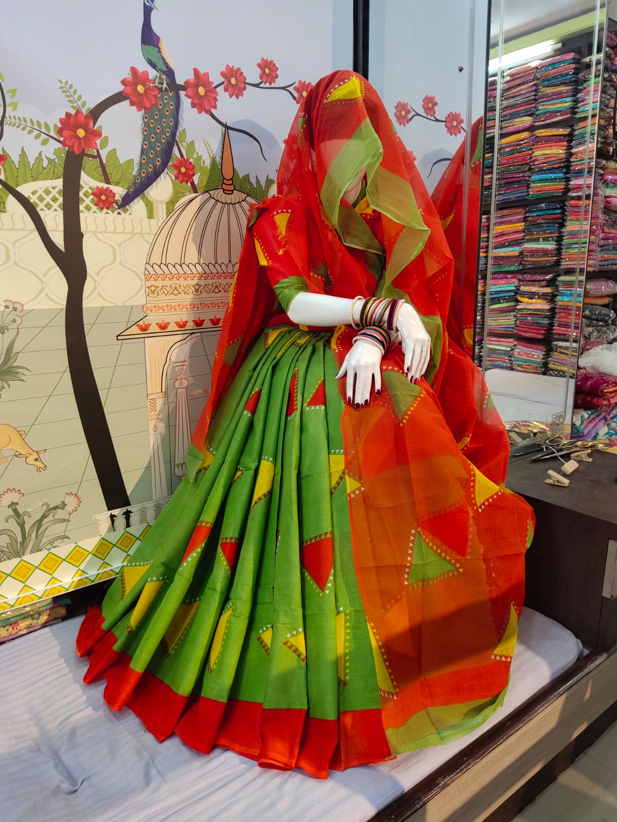 Cotton Sharbati Odna Poshak