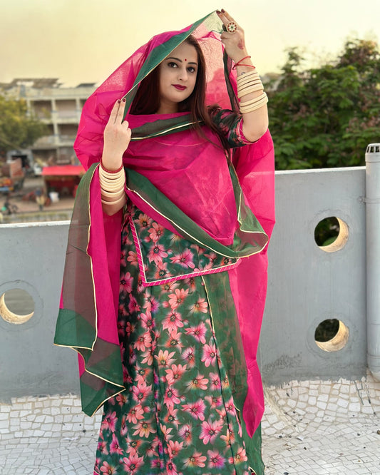 Soft Chanderi Fabric Odhna