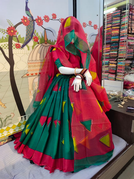 Cotton Sharbati Odna Poshak